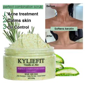 KYLIEFIT Premium Organic Scrub Set For Face, Body, Legs, Knee, Feet, Arms And Hands, Clean Skin, Moisturizing, Soft Skin