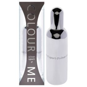 Colour Me Silver Sport by Milton Lloyd for Men - 3 oz EDP Spray