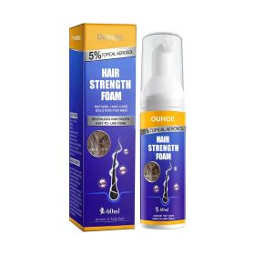 OUHOE Men's Dense Hair Foam Mousse Cleansing Repair Root Dense Hair Moisturizing Mousse