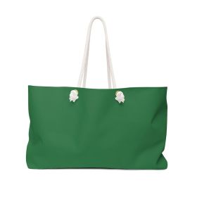Dark Green Handbag, Weekender Tote Bag
