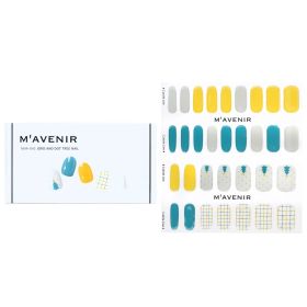 MAVENIR - Nail Sticker (Assorted Colour) - # Grid And Dot Tree Nail MHA-042 / 021298 32pcs