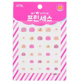 APRIL KOREA - Princess Kids Nail Sticker - # P002K 041169 1pack