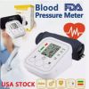 2024 Digital Automatic Blood Pressure Monitor Upper Arm BP Machine Heart Rate HP