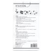 MAVENIR - Nail Sticker (Assorted Colour) - # Grid And Dot Tree Nail MHA-042 / 021298 32pcs
