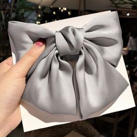 Lolita Big Bow Hairpin Spring Clip Hairpin Hair Accessories (Color: 8)