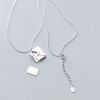 Fashion Jewelry Envelop Necklace Women Lover Letter Pendant Best Gifts For Girlfriend