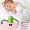 Rechargeable Warm Belt Electric Heating Uterus Menstrual Stomachache Waist Massager Heated Massage Warming Belt For Girls During Menstrual Period Aunt