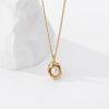 Pearl Necklace Female Niche Design Sense 925 Sterling Silver Temperament Ins Irregular Retro Fashion Clavicle Chain